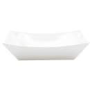 Tablecraft 20029W 7 3/8" x 4 7/8" Rectangular Better Burger Tray - Melamine, White thumbnail 4