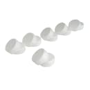 Tablecraft 200TC White Squeeze Bottle Hinged Top, Fits All Size Squeeze Dispensers thumbnail 5