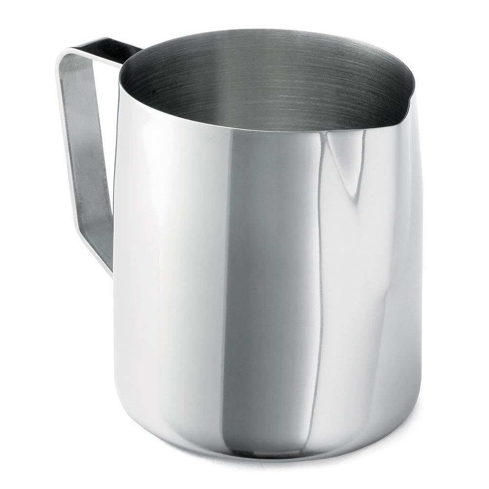 Tablecraft 2014 12 14 oz Stainless Steel Frothing Cup, Mirror Finish