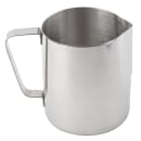 Tablecraft 2036 32 36 oz Stainless Steel Frothing Cup, Mirror Finished thumbnail 2