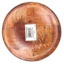 Tablecraft 206 6" Woven Wood Salad Bowl, Mahogany, Round Bottom, 4 Ply thumbnail 4