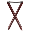 Tablecraft 21 Tray Stand, Teakwood, 2 Bottom Crossbars, Washable, Replaceable Webbing thumbnail 4