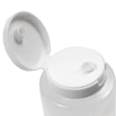 Tablecraft 2108C-1 8 oz Squeeze Dispenser, Soft Polyethylene, Natural, White thumbnail 3