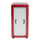 Tablecraft 2211 Napkin Dispenser, 4 3/4 x 3 7/8 x 7 1/2", Full Size, Red thumbnail 2