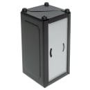 Tablecraft 2212 Napkin Holder, Full Size, Fits 3 1/2 x 6 5/8" Napkins, Black thumbnail 3