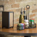 Tablecraft 2212 Napkin Holder, Full Size, Fits 3 1/2 x 6 5/8" Napkins, Black thumbnail 7