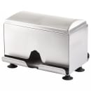 Tablecraft 237 Double Sided Straw Dispenser - 500 Capacity, Silver thumbnail 4