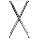 Tablecraft 24 Tray Stand w/ Chrome Plated, Tubular Construction, Double Bar thumbnail 2