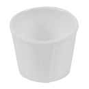 Tablecraft 240004 3 oz Round Souffle Cup, Melamine, White thumbnail 2