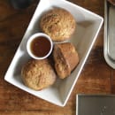 Tablecraft 240004 3 oz Round Souffle Cup, Melamine, White thumbnail 4