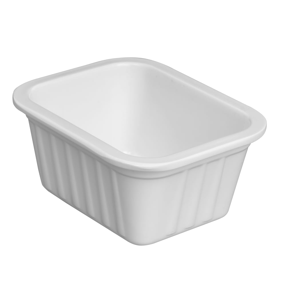 Tablecraft 240008 2 oz Melamine Sauce Cup, White