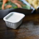 Tablecraft 240008 2 oz Melamine Sauce Cup, White thumbnail 8