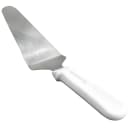 Tablecraft 242W 11" Server, Stainless Steel Blade, White ABS Handle thumbnail 4