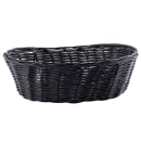 Tablecraft 2476 Handwoven Basket, 10 x 6 1/2 x 3", Polypropylene Cord, Oval thumbnail 2