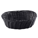 Tablecraft 2476 Handwoven Basket, 10 x 6 1/2 x 3", Polypropylene Cord, Oval thumbnail 3
