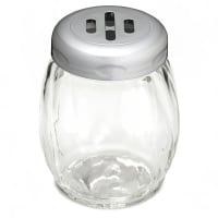 Tablecraft 260SL 6 oz Cheese Shaker, Swirled Glass, Chrome Plated thumbnail 8