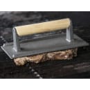 Tablecraft 3004 Cast Aluminum Steak Weight w/ Wood Handle thumbnail 2