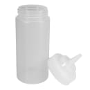 Tablecraft 31763C Wide Mouth Squeeze Dispenser, 16 oz, Natural thumbnail 2