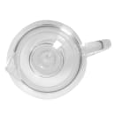 Tablecraft 319 64 oz Plastic Pitcher w/ Ice Core, Clear thumbnail 10