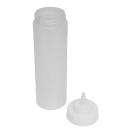 Tablecraft 32563C Squeeze Dispenser, 24 oz., Wide Mouth, Wide Tip thumbnail 3