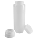 Tablecraft 32SV 32 oz Invertatop Squeeze Dispenser - Polyethylene, Clear thumbnail 2