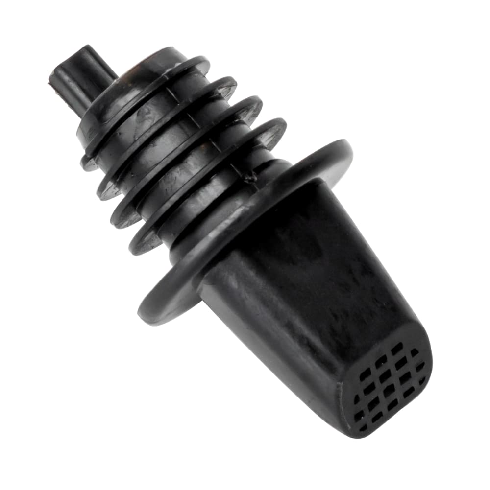 Tablecraft 33BK Free Flow Pourer w/ Screen, Plastic, Black