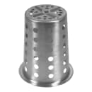 Tablecraft 34 Stainless Steel Flatware Cylinder, 4 1/2 x 4 1/2 x 5 1/2" thumbnail 3