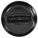 Tablecraft 341B-1 Safety Island Ashtray, 7 x 1 1/2", Black Phenolic thumbnail 3
