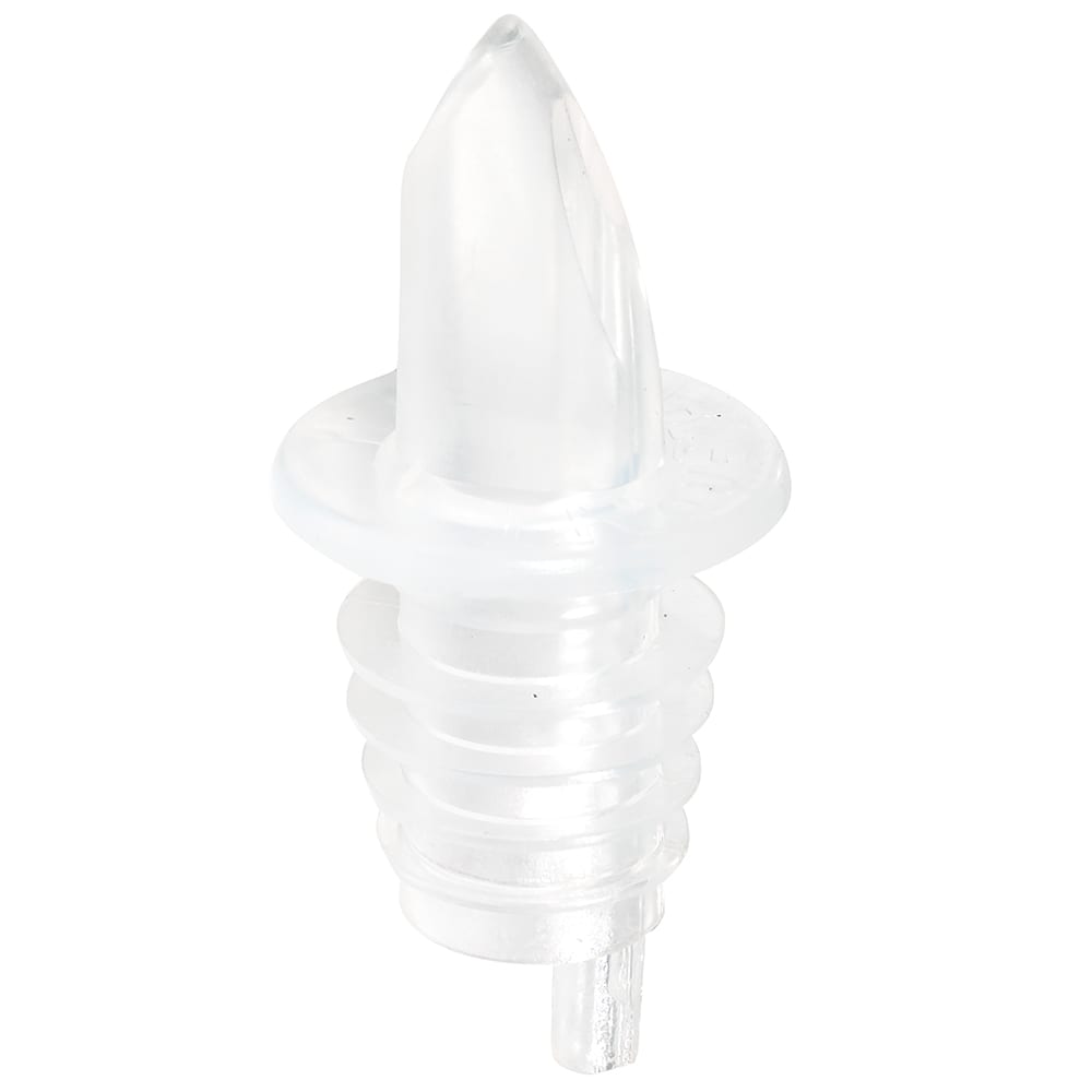 Tablecraft 35C Plastic Free Flow Pourer, Economy, Clear