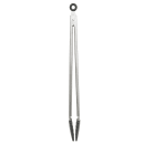 Tablecraft 4016BK 16"L Stainless Utility Tongs, Black thumbnail 4