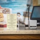 Tablecraft 4060 Tabletop Menu Card Holder - 4" x 6", Acrylic thumbnail 4