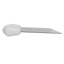 Tablecraft 4103W Dough Cutter/Scraper w/ White Plastic Handle - 6" x 3", Stainless Steel thumbnail 3