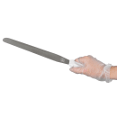 Tablecraft 4210 10" Decorating & Icing Spatula w/ White ABS Handle, Stainless Steel Blade thumbnail 7