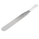 Tablecraft 4212 12" Decorating & Icing Spatula w/ White ABS Spatula, Stainless Steel Blade thumbnail 3