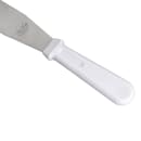 Tablecraft 4212 12" Decorating & Icing Spatula w/ White ABS Spatula, Stainless Steel Blade thumbnail 4