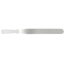 Tablecraft 4214 14" Decorating & Icing Spatula w/ White ABS Handle, Stainless Steel Blade thumbnail 2