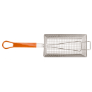 Tablecraft 43 Fryer Basket w/ Coated Handle & Front Hook, 12" x 6 3/8" x 5 1/4" thumbnail 3