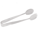Tablecraft 4403 7 1/2"L Stainless Serving Tongs thumbnail 3