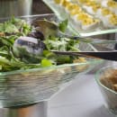 Tablecraft 4403 7 1/2"L Stainless Serving Tongs thumbnail 6