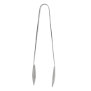 Tablecraft 4404 9"L Stainless Serving Tongs thumbnail 3
