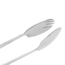 Tablecraft 4404 9"L Stainless Serving Tongs thumbnail 6