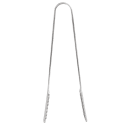 Tablecraft 4405 6 1/2"L Stainless Serving Tongs thumbnail 3