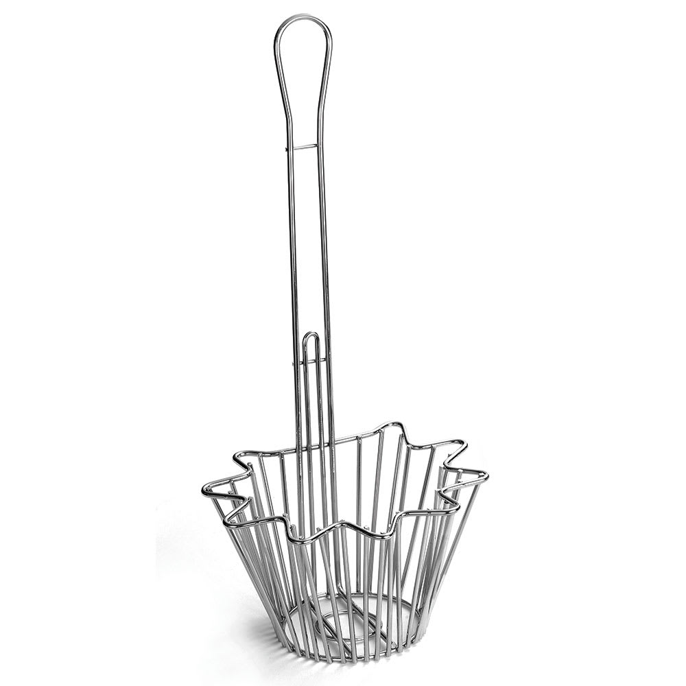 Tablecraft 44080 Taco Fryer Basket w/ 1 Bowl Capacity