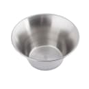 Tablecraft 5064 6 oz Flared Sauce Cup, Stainless Steel thumbnail 2