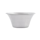 Tablecraft 5064 6 oz Flared Sauce Cup, Stainless Steel thumbnail 3