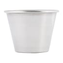Tablecraft 5067 2 1/2 oz Stainless Steel Sauce Cup thumbnail 2