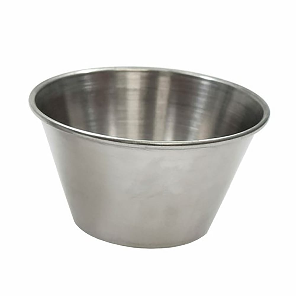 Tablecraft 5073 6 oz Sauce Cup, Stainless Steel