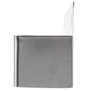 Tablecraft 5122 22" Single Stainless Speed Rail, Holds 5 Quart/Liter Bottles thumbnail 3