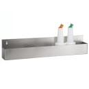 Tablecraft 5132 32" Single Stainless Speed Rail, Holds 8 Quart/Liter Bottles thumbnail 5