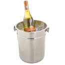 Tablecraft 5188 10" Wine/Champagne Bucket - Stainless Steel, Mirror Finish thumbnail 2